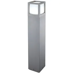 ROSSINI ILLUMINAZIONE Oliver Bollard Graue Stehleuchte mit E27-Fassung IP65 65cm - Rossini Group, vielseitige Außenleuchte aus Aluminium
