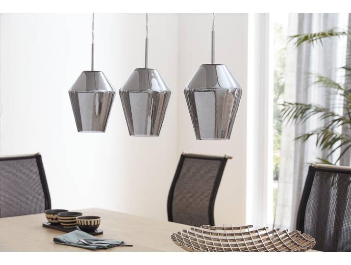 EGLO Murmillo, Flexible Halterung, Schwarz, Chrom, Transparent, Schwarz, Transparent, Glas, Stahl, Glas, Drinnen