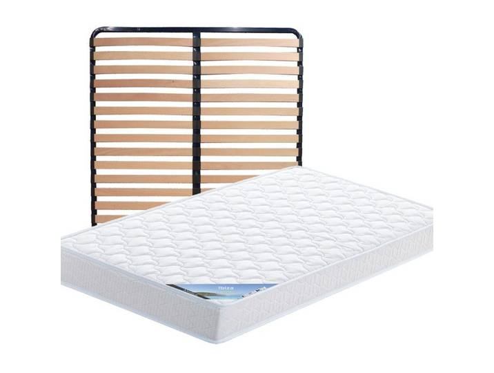 Ibiza - Pack Matelas + Lattes 130x190