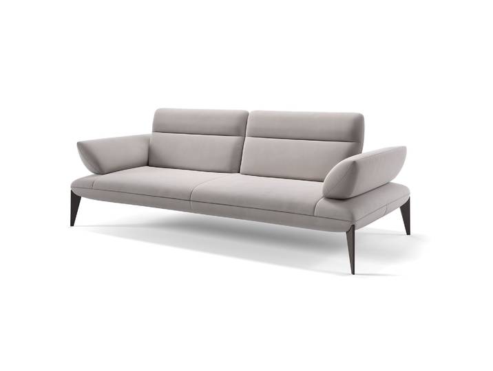 Stoff 3-Sitzer Relaxsofa LAZIO Designcouch