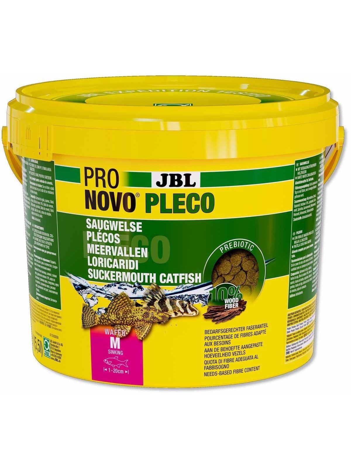 JBL Aqua PRONovo PLECO WAFER M 5,5 ltr