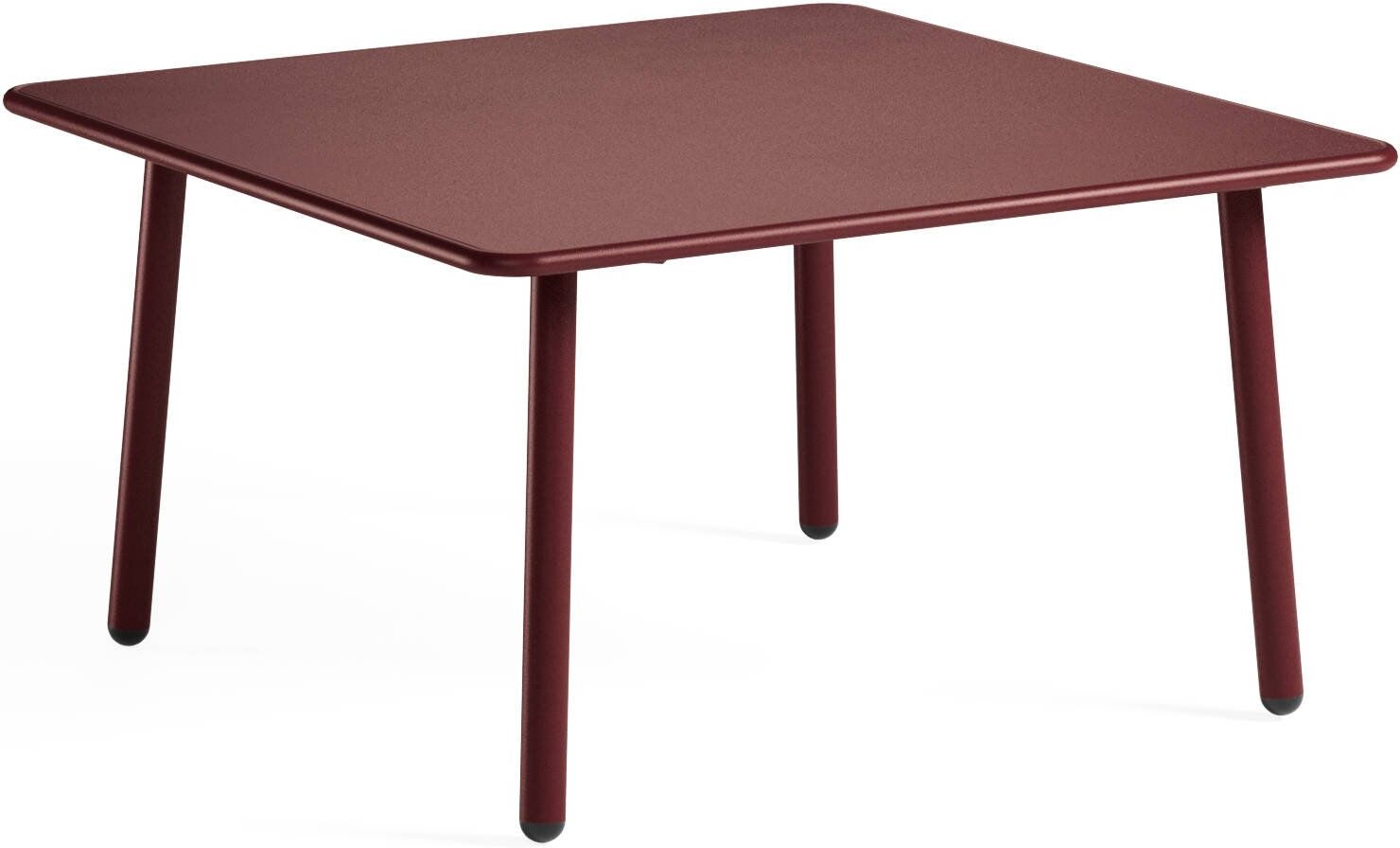 Emu Darwin 526 niedriger Tisch 70x70 (intenserot (46, INTENSE RED)) intenserot (46, INTENSE RED)