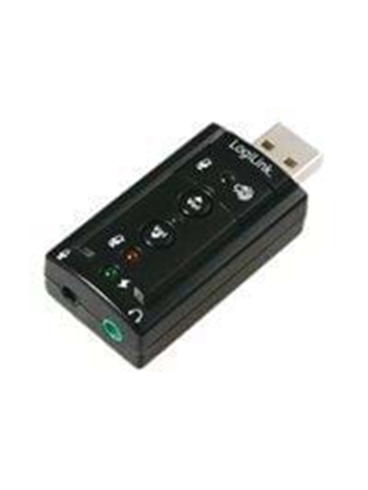 LogiLink USB Soundcard mit Virtual 7.1 Soundeffects