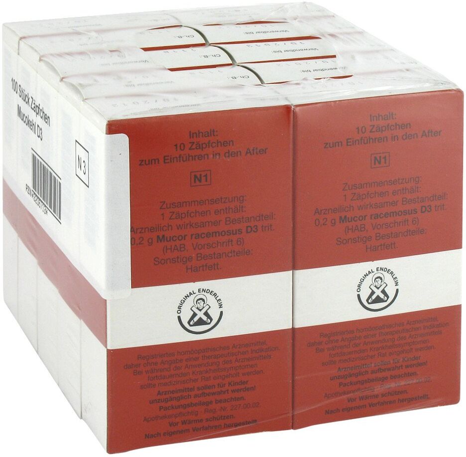 Mucokehl Suppositorium D3