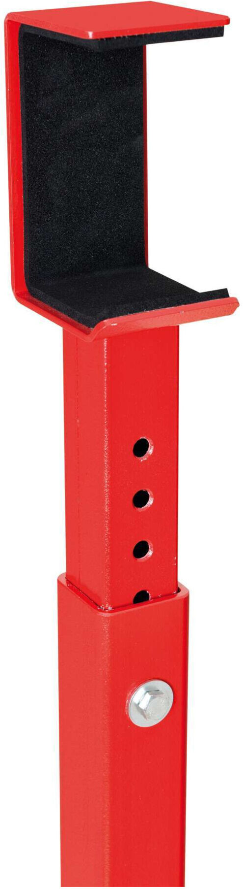 MORAVIA Drehschranke COMPACT horizontal schwenkbar Rundzylinder 2500mm rot-weiß verzinkt (225.24.432)