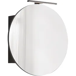 Spiegelschrank Venezia in Schwarz