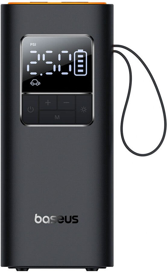 Baseus SuperMini Pro Kompressor - Batteriedrevet - Sort