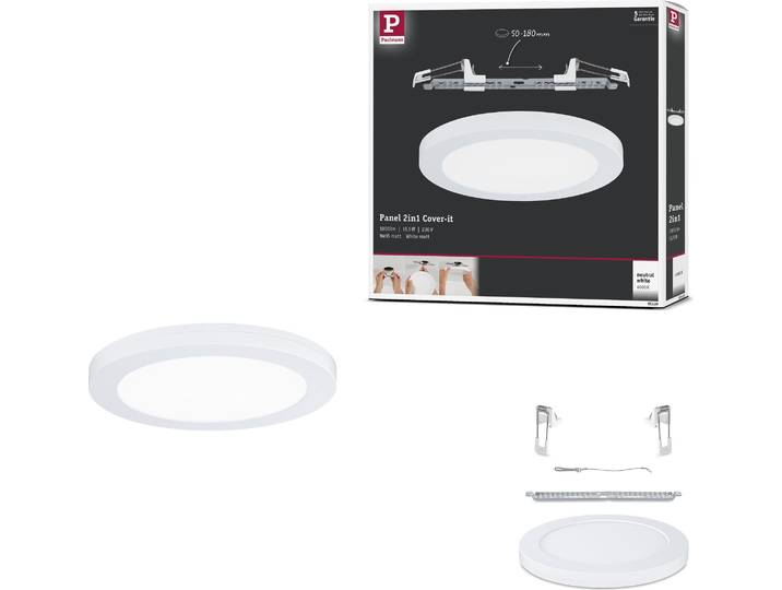 Paulmann LED panneau encastré 2in1 Cover-it