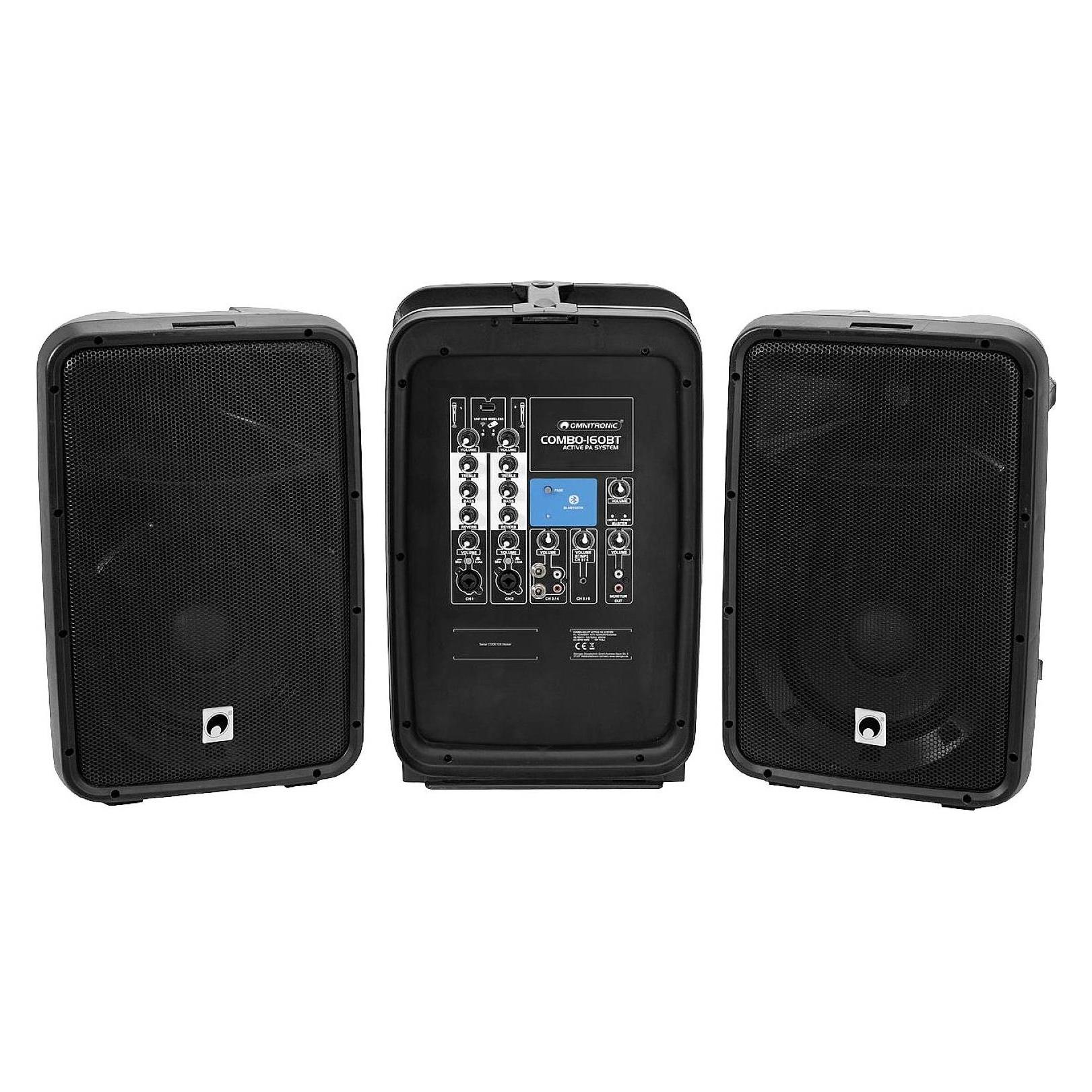 Omnitronic COMBO-160BT (Aktiv, 2x 80 W) (11038894)