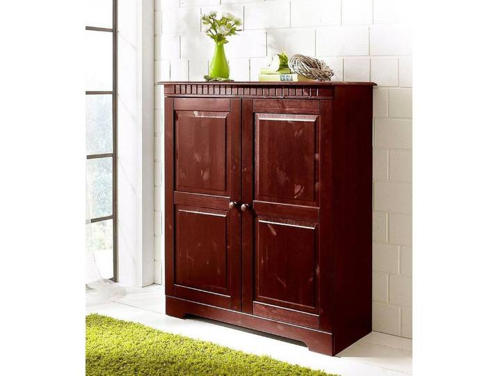 OTTO home Kommode Cubrix, aus schönem massivem Kiefernholz, Höhe 100 cm