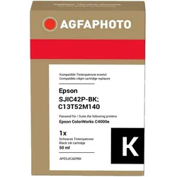 Agfaphoto, Druckerpatrone, kompatibel mit Epson SJIC42P-BK (BK)