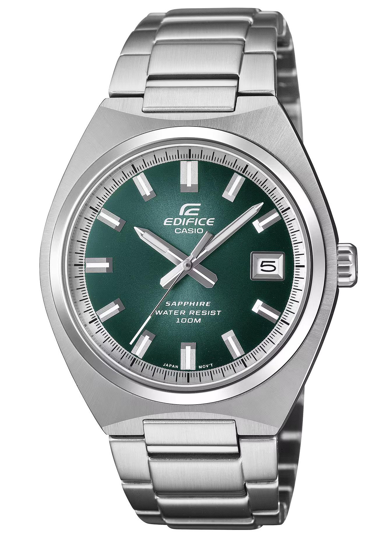 Casio Edifice Heren Horloge Zilverkleurig EFB-109D-3AVEF