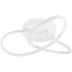 LED-DECKENLEUCHTE Möbius 40/40/14 cm Deckenlampe