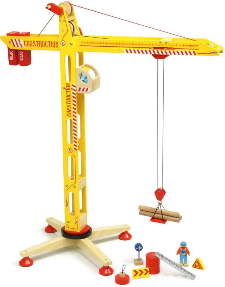 Vilac Grande grue Jaune 68x80x4cm
