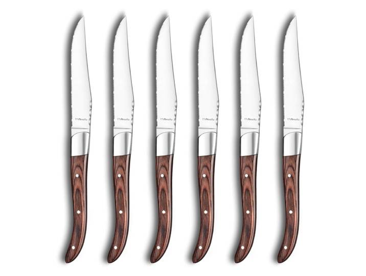 Coffret 6 couteaux steak