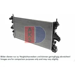 Kühler Motorkühlung AKS DASIS 060075N für Peugeot Citroën Boxer Jumper