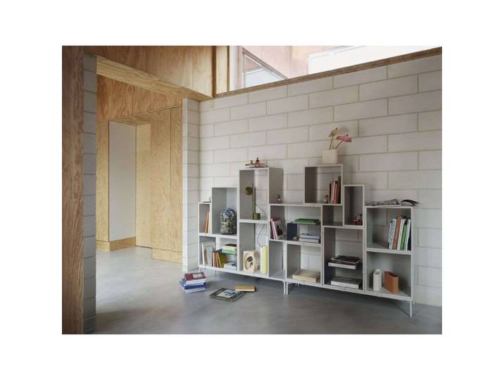 Post Tischleuchte Brown Green - Muuto - Wohnzimmer - Metall