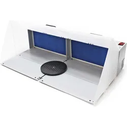 Wiltec Doppel Absauganlage 6m3/min 52dB Absaugung Farbe Farbnebel erweiterbar