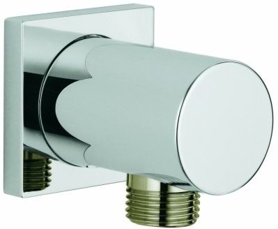 Grohe Rainshower Wandanschlussbogen 27076000 chrom, eckige Rosette