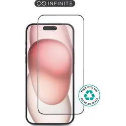 eSTUFF INFINITE Apple iPhone 16 (Apple iPhone 16), Smartphone Schutzfolie, Transparent