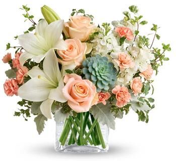 From You Flowers Southern Peach Bouquet