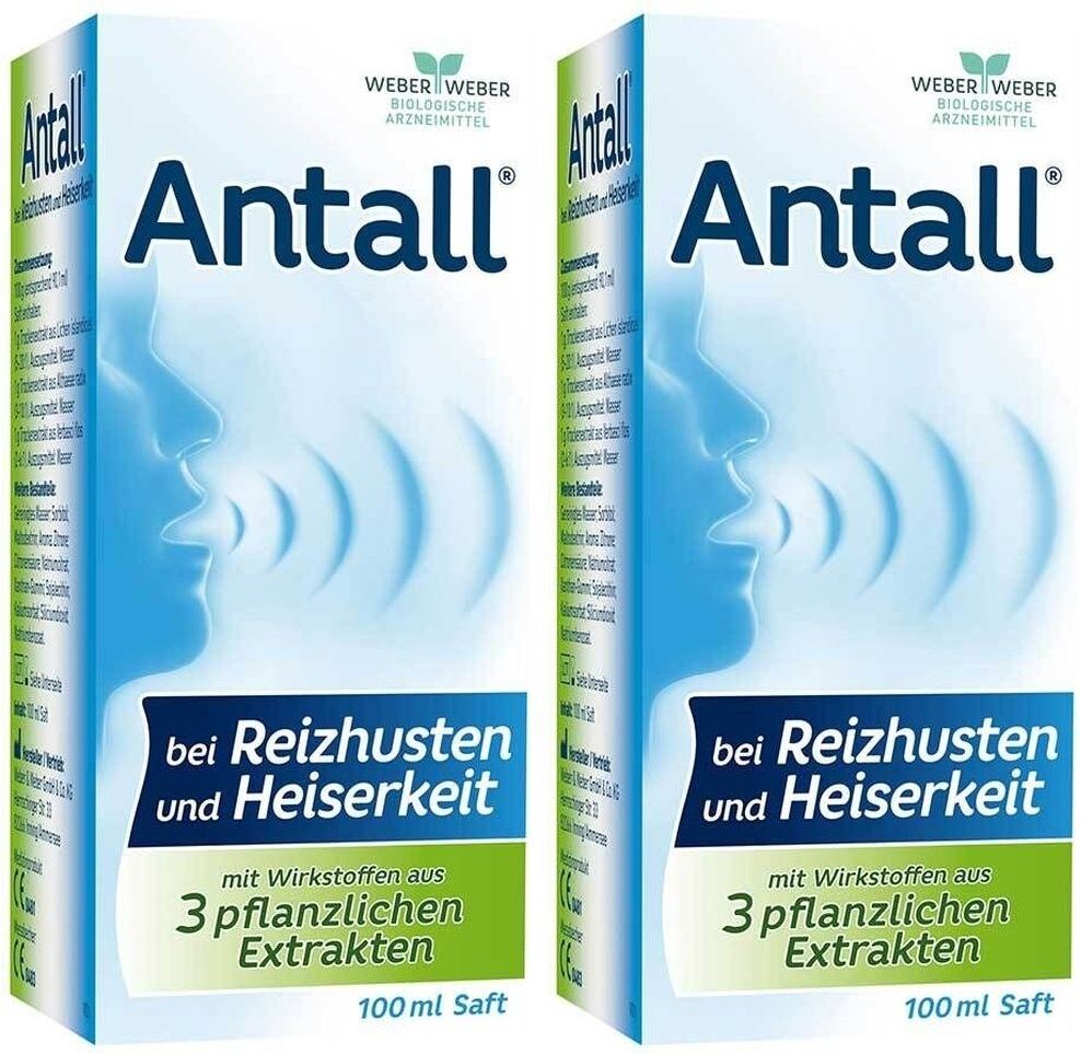 Antall bei Reizhusten und Heiserkeit Saft 2x 2x100 ml