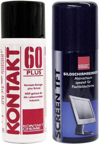 Kontakt Chemie KONTAKT 60 PLUS Kontaktreiniger inkl. TFT-Reiniger 100ml 1 Set