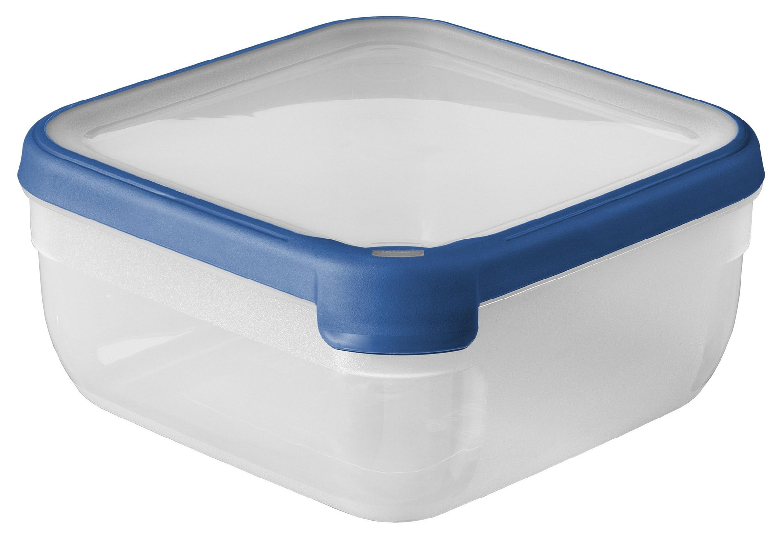 Curver Grand Chef Vershoudbak, vierkant, 2,5 liter, transparant/donkerblauw