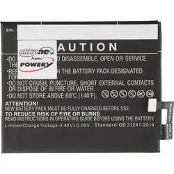 AccuCell Li-Polymer-Akku - 3950mAh (3.85V) für Handy, Smartphone, Telefon wie LeTV LTF23A, Smartphone Akku