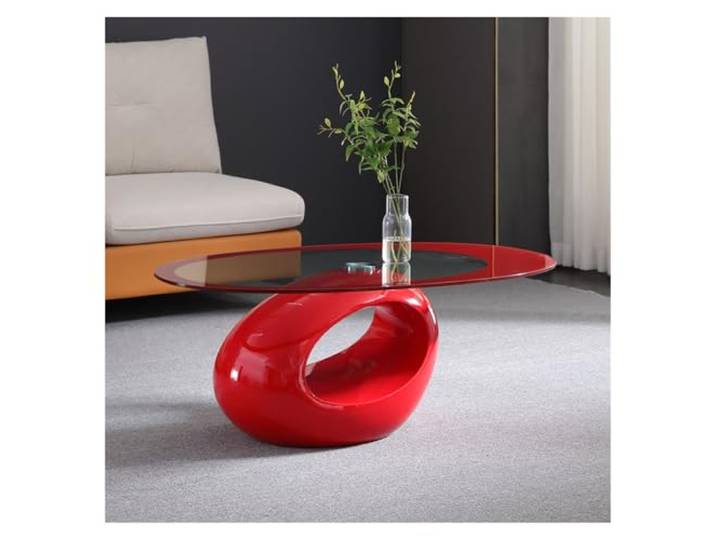 Ptasccne Moderner Glas-Couchtisch for das Wohnzimmer Century Stylish Couchtische for das Empfangsbüro im Wohnzimmer couchtisch