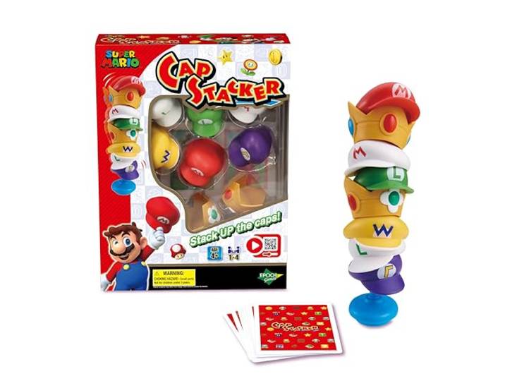 EPOCH Games 7554 Super Mario Cap Stacker