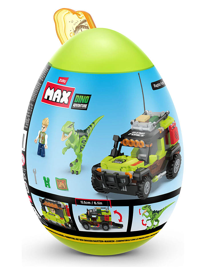 MAX Sammel-Bausatz "Dino Adventure Raptor Force" - ab 6 Jahren - onesize