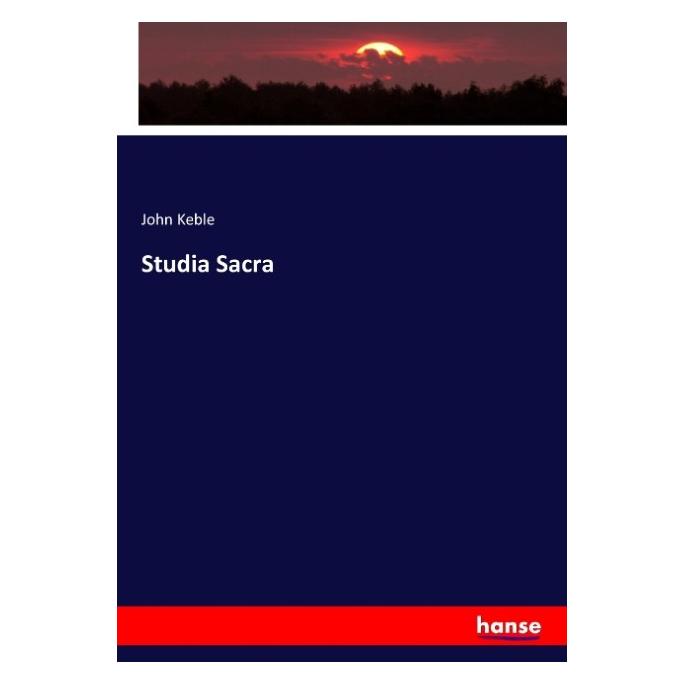 Hansebooks Studia Sacra (Englisch, Softcover, John Keble) (55918627)