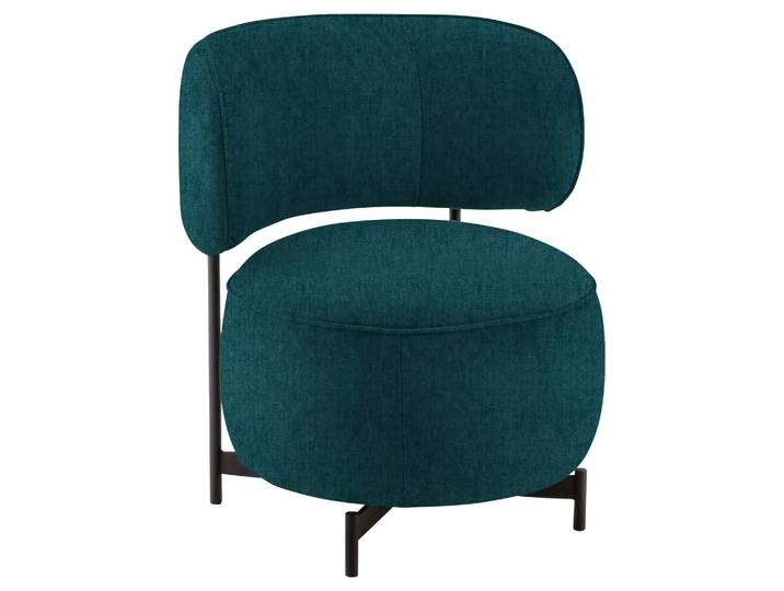 Sessel 8170 Basic Drehbar D: 68 cm Himolla / Farbe: Petrol / Material: Stoff Basic