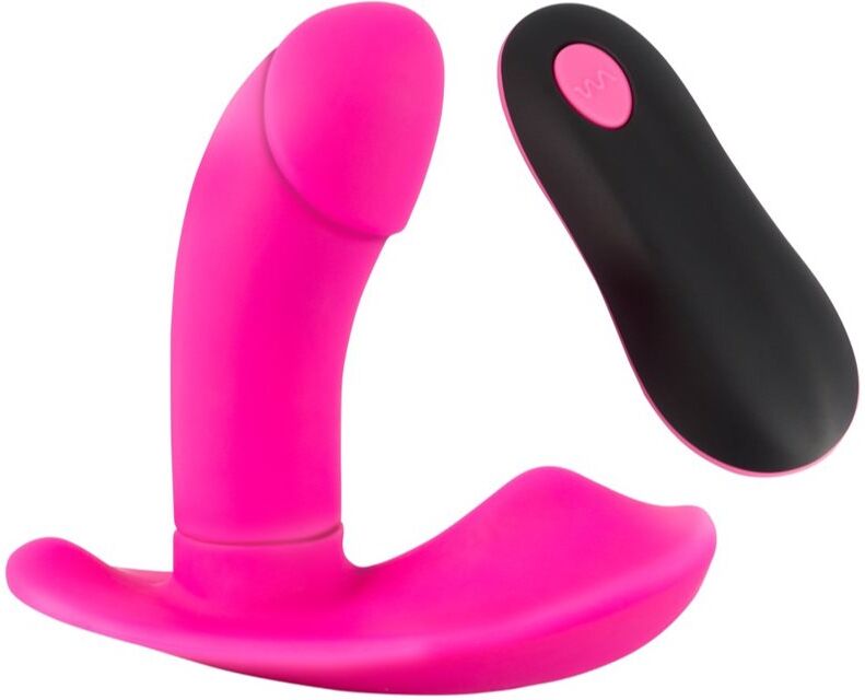 Sweet Smile Lay-On Stimulator und Vibrator Pink 10,5 cm