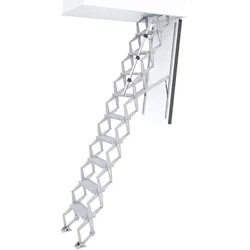 Roto Scherentreppe Holzluke EI2 30 250cm Raumhöhe 120x60cm Rohbaumaß