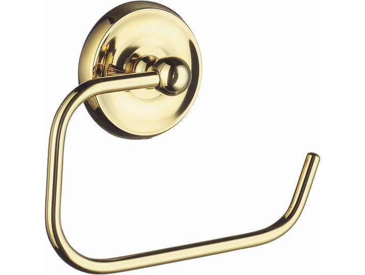 Smedbo Toilettenpapierhalter, Goldfarben, Metall, 0x0x0 cm, Badezimmer, WC Ausstattung, Toilettenpapierhalter