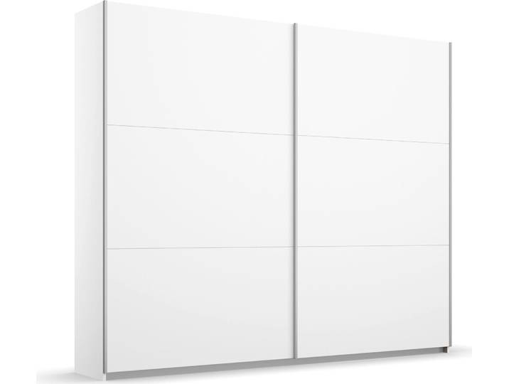 Schwebetürenschrank RAUCH AURELIO Kleiderschrank Garderobe , weiss (alpinweiß), B:218cm H:210cm T:59cm, Holzwerkstoff, Schränke, Schwebetürenschrank, 3 verschiedene Ausstattungsvarianten Griffe aus Metall MADE IN GERMANY