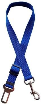 Useful Little Things Universal Adjustable Car Safety Seatbelt Tether For Dogs And Cats blue