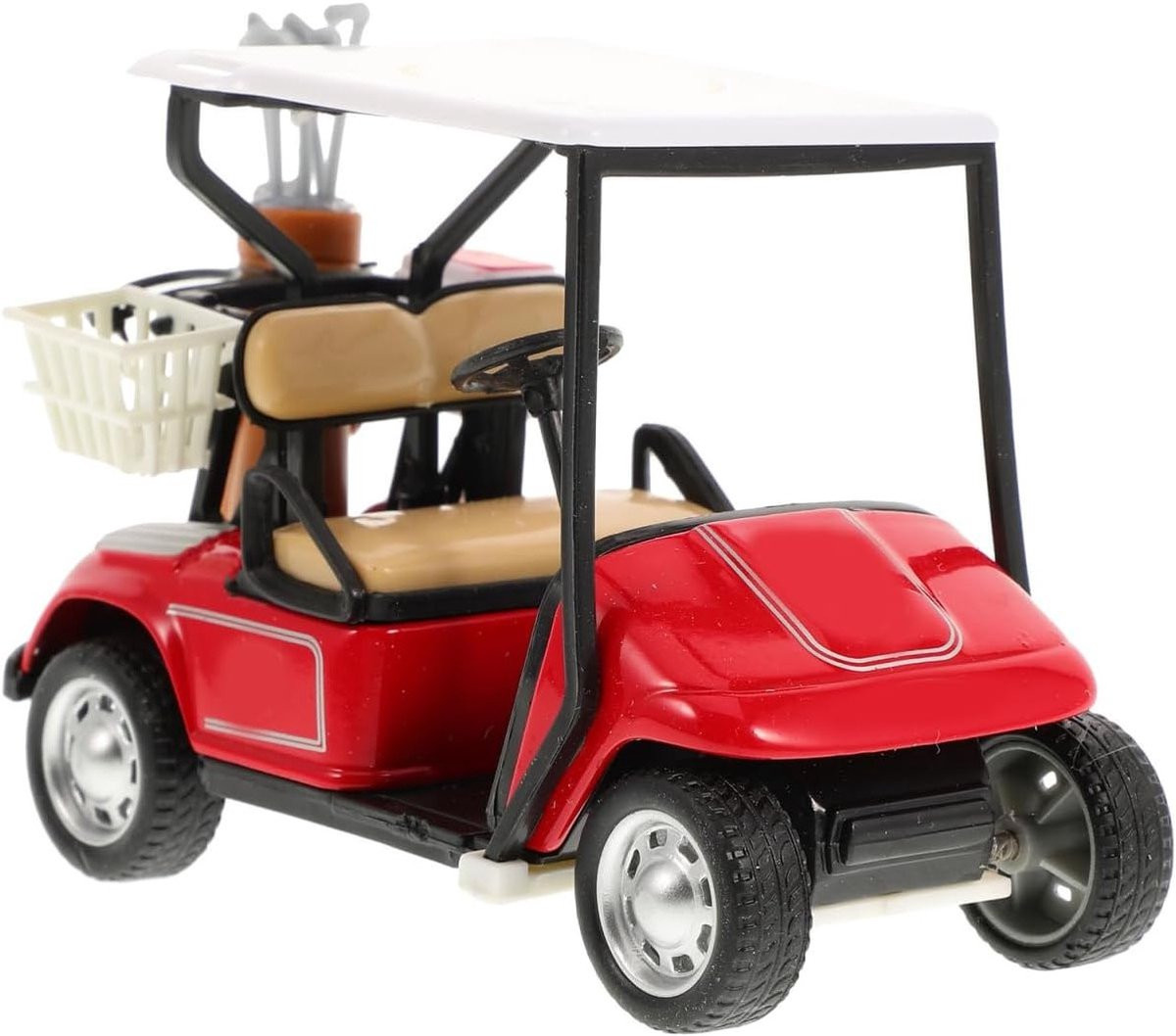 Legering Golfkar Model voor Feestdecoraties en Taartaccessoires