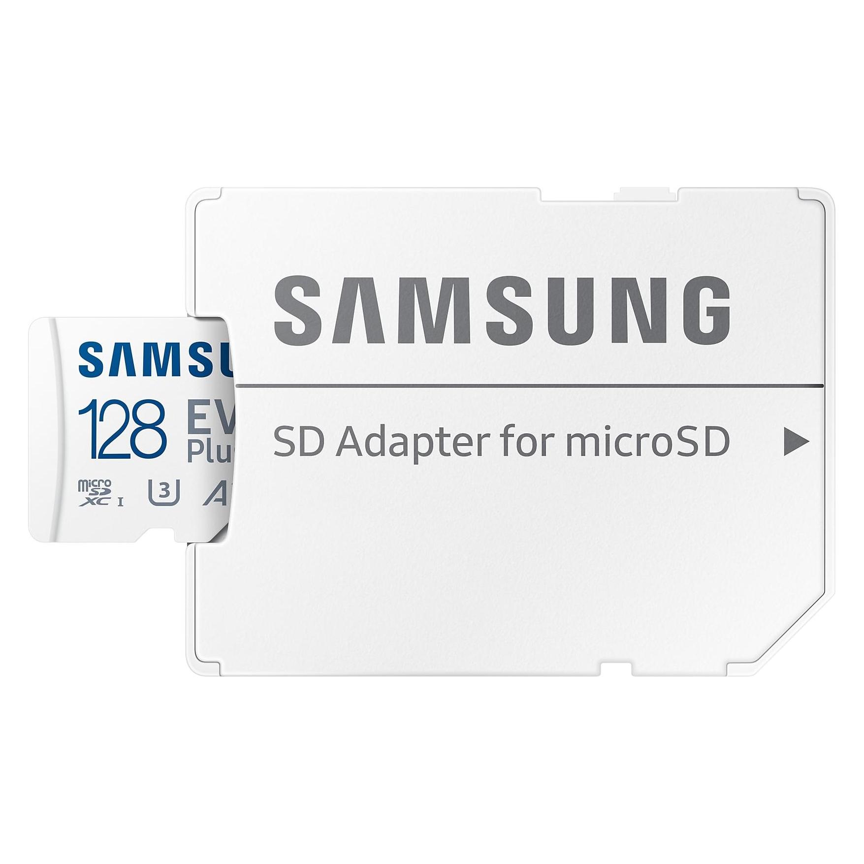 Samsung EVO Plus (128 GB, microSDXC, U3, UHS-I) (MB-MC128SA/EU)
