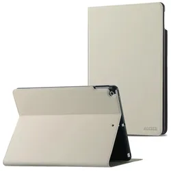 Accezz Classic Klapphülle für das Apple iPad 9 (2021) 10.2 Zoll / iPad 8 (2020) 10.2 Zoll / iPad 7 (2019) 10.2 Zoll - Greige