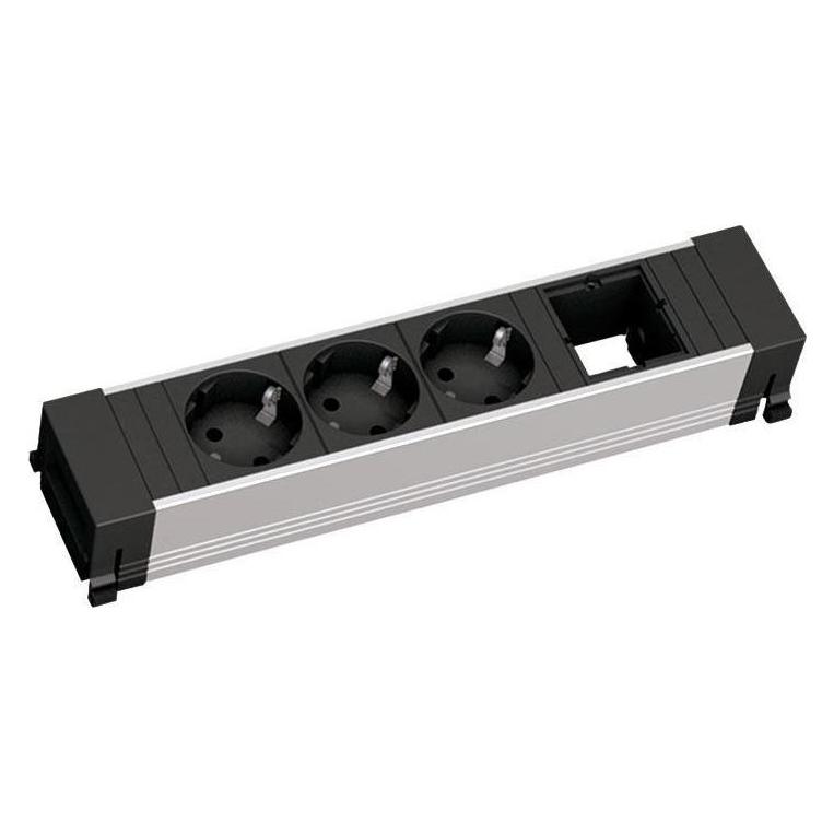 Bachmann Power Strip 4-way (3x, CEE 7/3) (909.004)