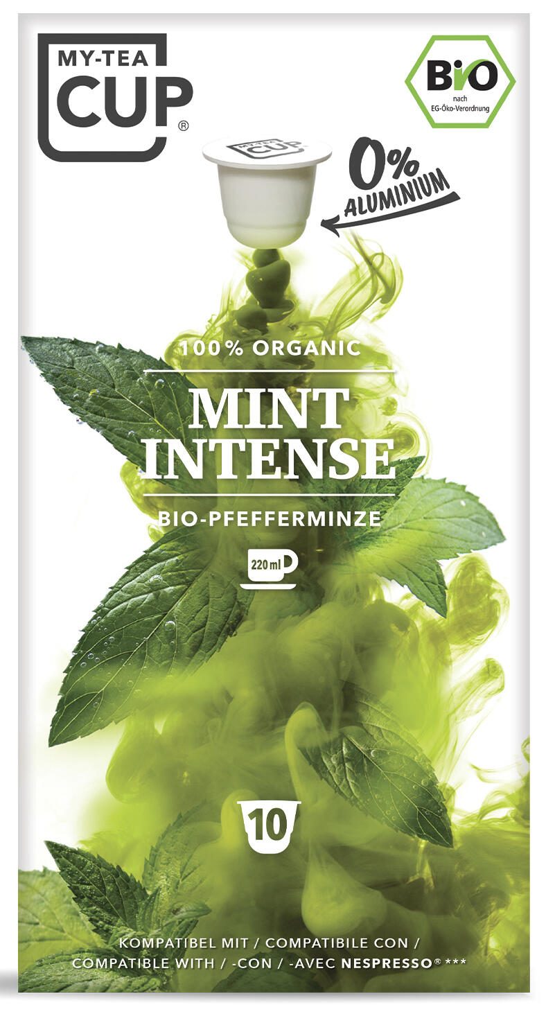 MY-TEA CUP® MINT INTENSE Bio-Teekapseln 100310