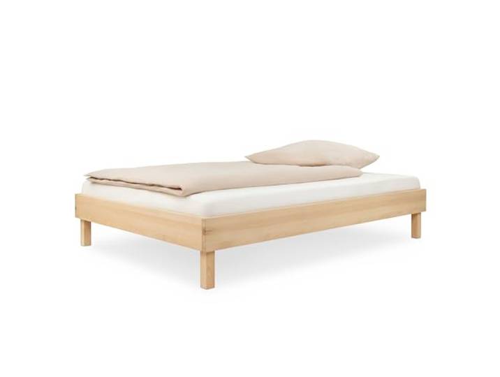 Ehrenkind® Jugendbett Plano 140x200 cm aus Buche, Bodenbett & Bett in Standardhöhe, modulares Holzbett, FSC®-Zertifiziert