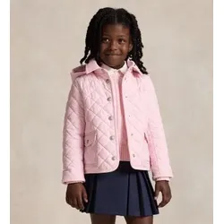 Polo Ralph Lauren für Mädchen. 312910983005 Wasserabweisende, gesteppte Country-Jacke in Rosa (1.5/2años= 88/93cm), Lässig, Polyester, Langa