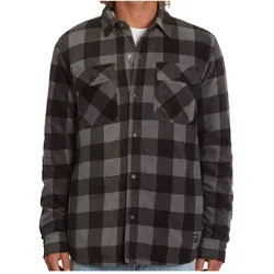 Volcom Herren Fleece Jacke Bowered PEWTER - L - L