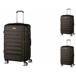 3-Teilig "Travelstar" ABS Hartschalenkofferset Trolley Koffer