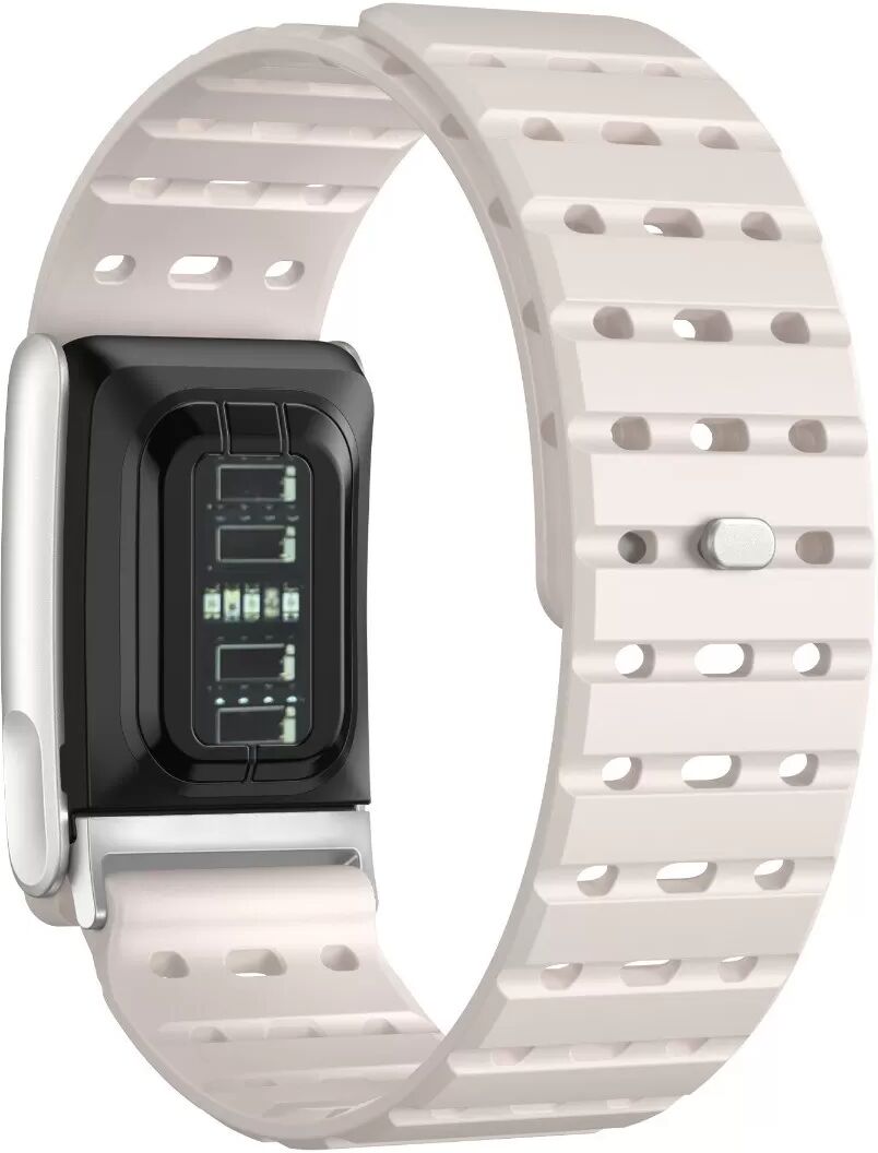 INF Atmungsaktives magnetisches Silikonarmband kompatibel mit Whoop 5.0 - Bequemes Ersatzarmband Sternenlicht