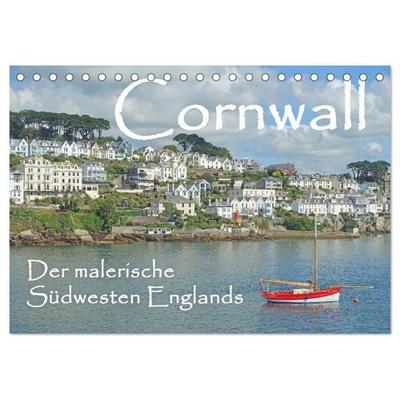 Cornwall. Der malerische Südwesten Englands (Tischkalender 2027 DIN A5 quer), CALVENDO Monatskalender